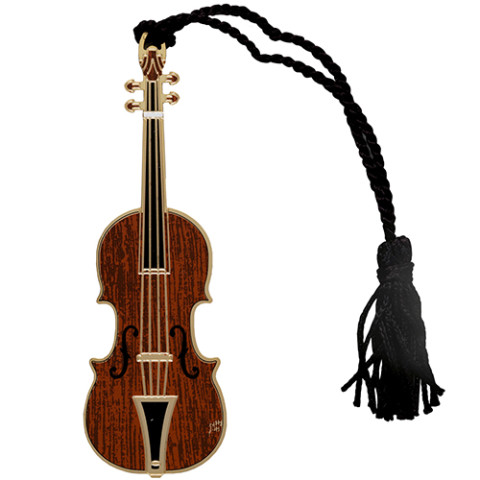 Violin Bookmark