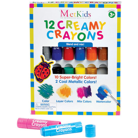 Metkids Creamy Crayons - 12