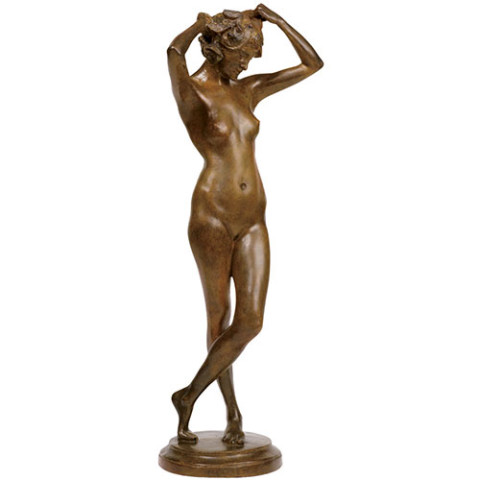 Edmond Thomas Quinn: Figure of a Nymph Sculpture