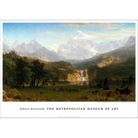 Albert Bierstadt: The Rocky Mountains