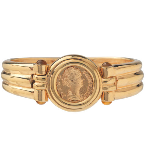 Roman Empress Coin Bracelet