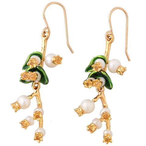 LILY OF THE VALLEY EARRINGS