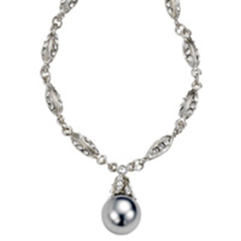 Parisian Black Pearl Necklace