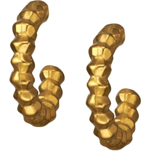 Indian Golden Bead Earrings